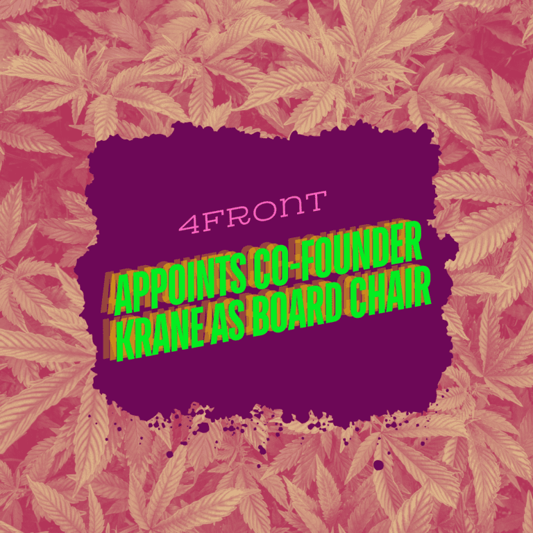 4Front Appoints Co-Founder Krane as Board Chair