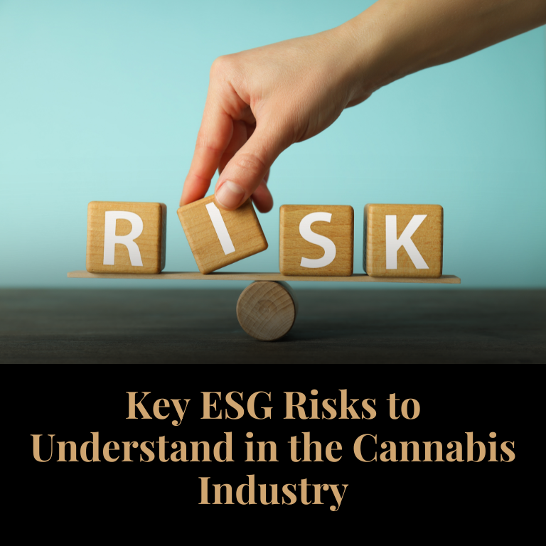 Key ESG Risks to Understand in the Cannabis Industry