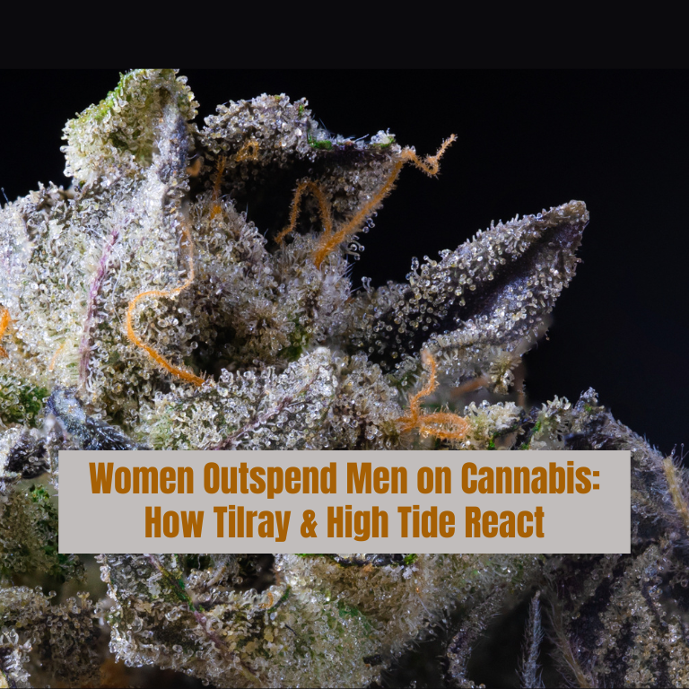 Tilray, High Tide Adjust as Women Lead Cannabis Spending Tilray, High Tide Adjust as Women Lead Cannabis Spending