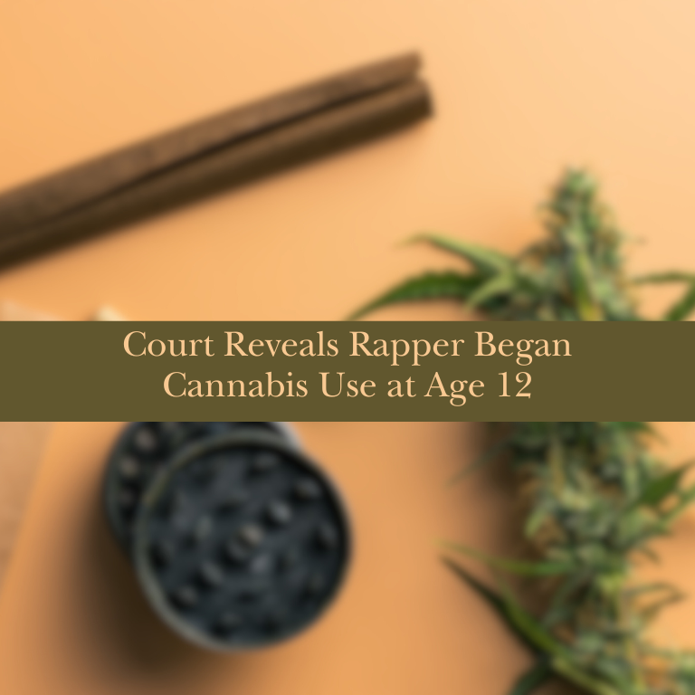 Court Reveals Rapper Began Cannabis Use at Age 12 Court Reveals Rapper Began Cannabis Use at Age 12