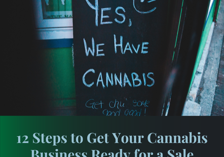 12 Steps to Get Your Cannabis Business Ready for a Sale