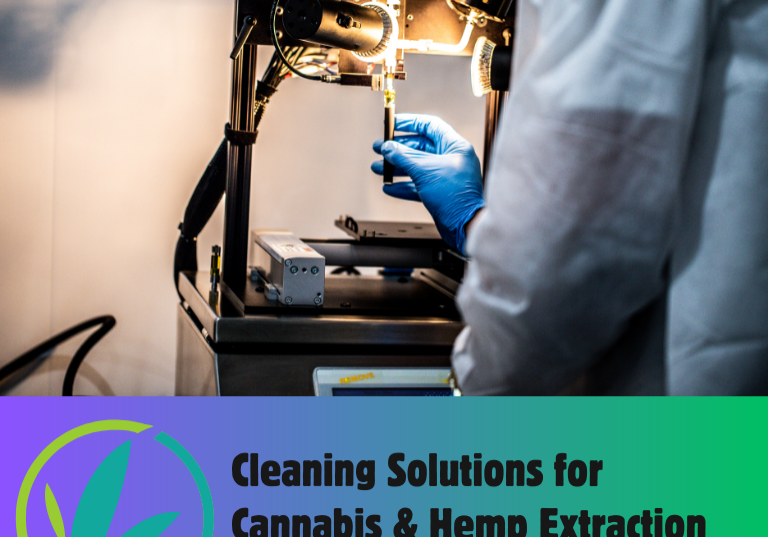 Cleaning Solutions for Cannabis & Hemp Extraction Equipment