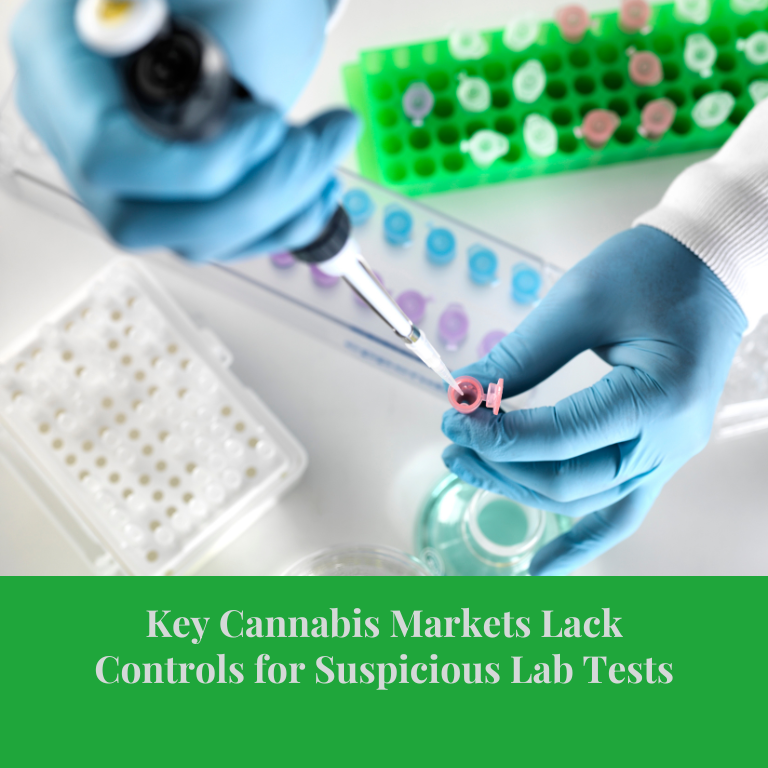 Major Cannabis Markets Lack Oversight on Suspicious Lab Results